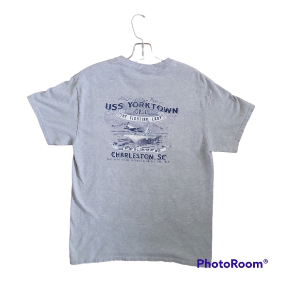 USS YORKTOWN Charleston... Tshirt - Picture 2 of 5